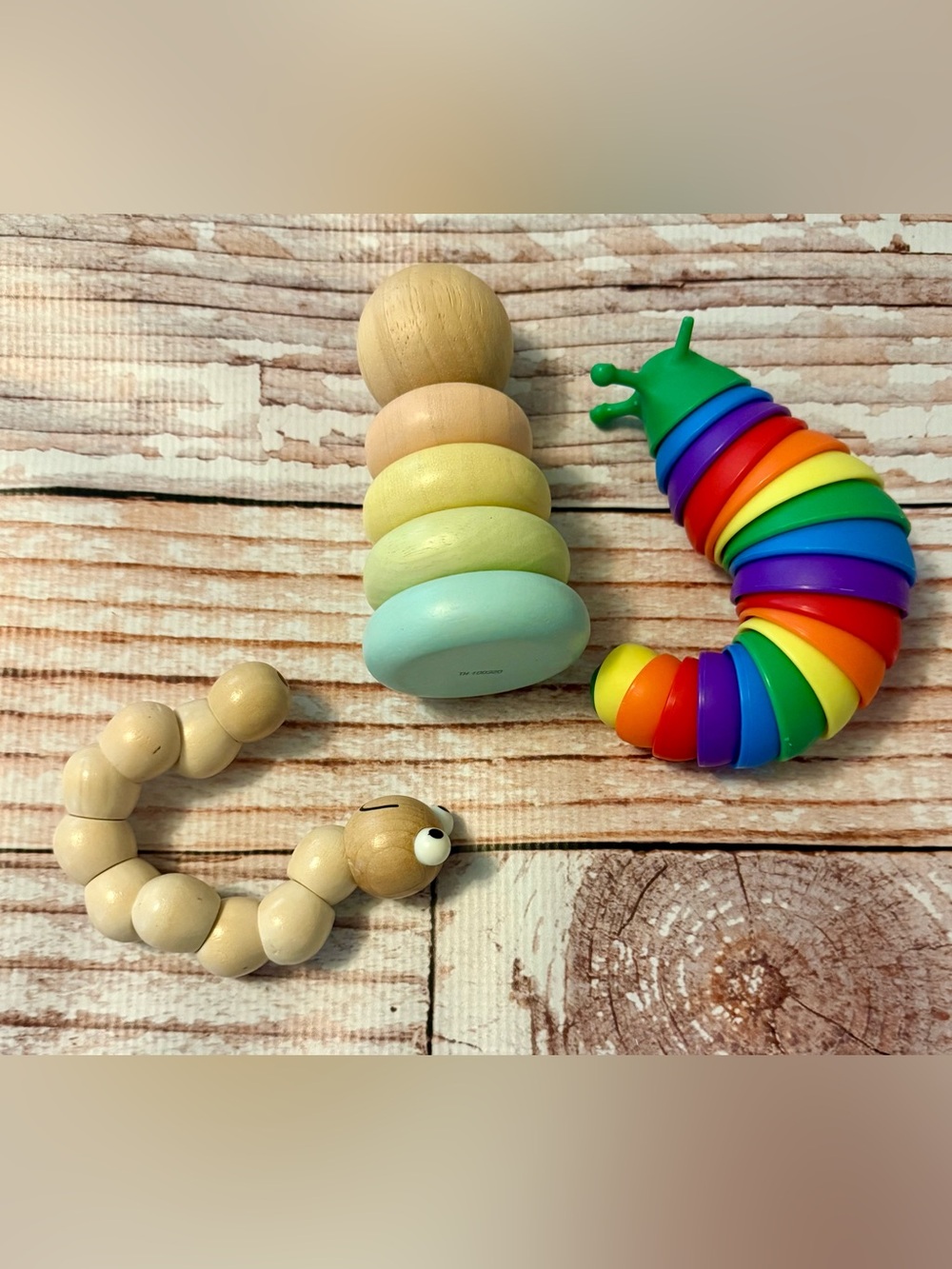 Wooden Learning Toy Set (3 pieces)